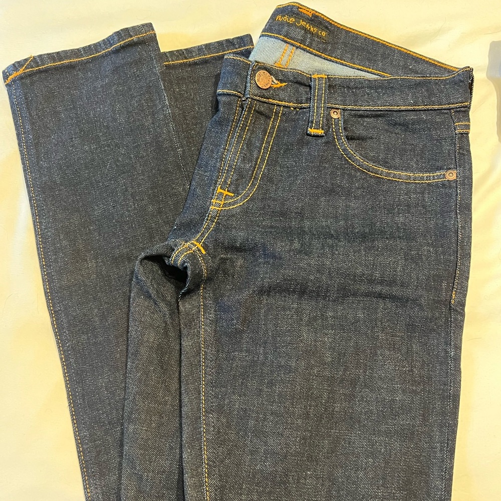 Nudie Jeans Long John Twill Rinse - Like New Italian Jean W29/L32